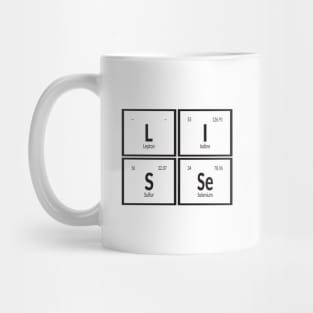 Lisse Table of Elements Mug